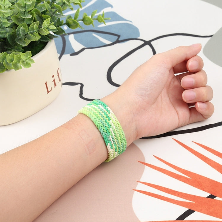 Single Loop Weaving Nylon Replacement Watchband, Size: L 165mm For Apple Watch Series 6 & SE & 5 & 4 44mm / 3 & 2 & 1 42mm, L 165mm 44mm / 42 mm