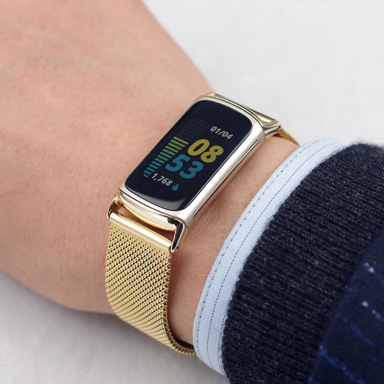 Mijobs Magnetic Metal Watch Band, For Fitbit Charge5