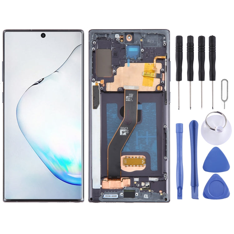 6.78 inch EU Version OLED LCD Screen Digitizer Full Assembly with Frame(Black), For Samsung Galaxy S23+ 5G SM-S916B