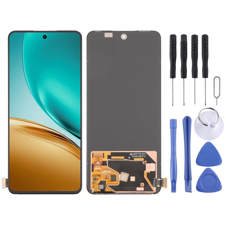 Original AMOLED LCD Screen with Digitizer Full Assembly, For Realme 14T 5G, For Realme 14 5G, For Realme 14 Pro+ RMX5051, For Realme 13+ 5G RMX5002 RMX5000, For Realme 13 4G, For Realme 13 Pro 5G, For Realme 13 Pro+ 5G RMX3920 RMX3921