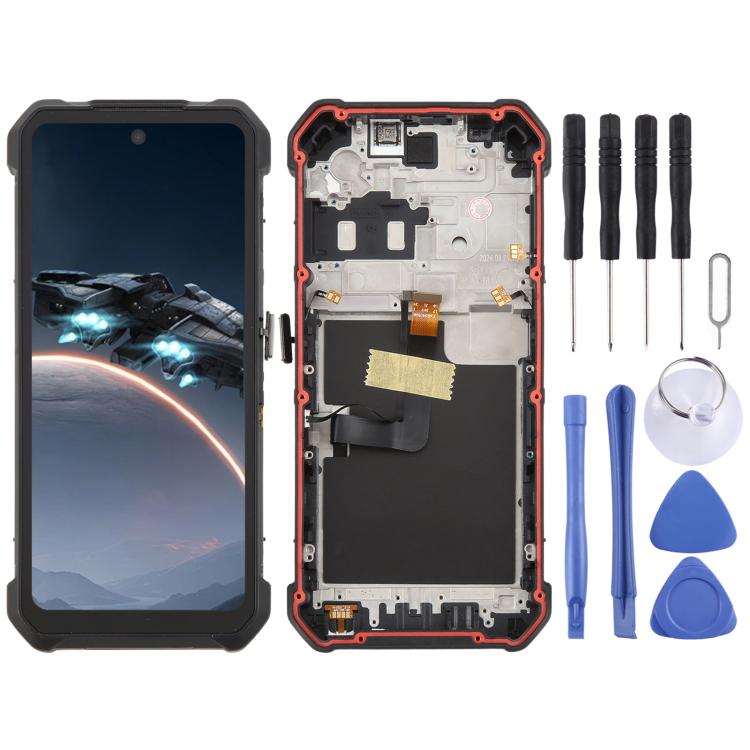 LCD Screen with Digitizer Full Assembly, For Unihertz Tank 4 Pro, For Unihertz 8849 Tank 2 Pro, For Unihertz 8849 Tank 3S