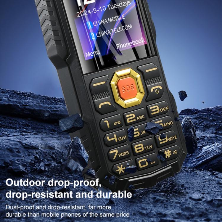 Q7+ 4G Elder Keypad Rugged Phone, 1.77 inch, 16800mAh, 21 Keys, SOS, FM, Network: 4G, Dual SIM