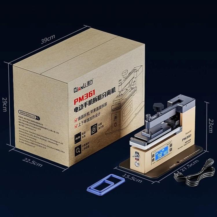 Qianli PM361 Electric Mobile Phone Disassembly Frame Back Cover Separator, EU Plug, US Plug, UK Plug