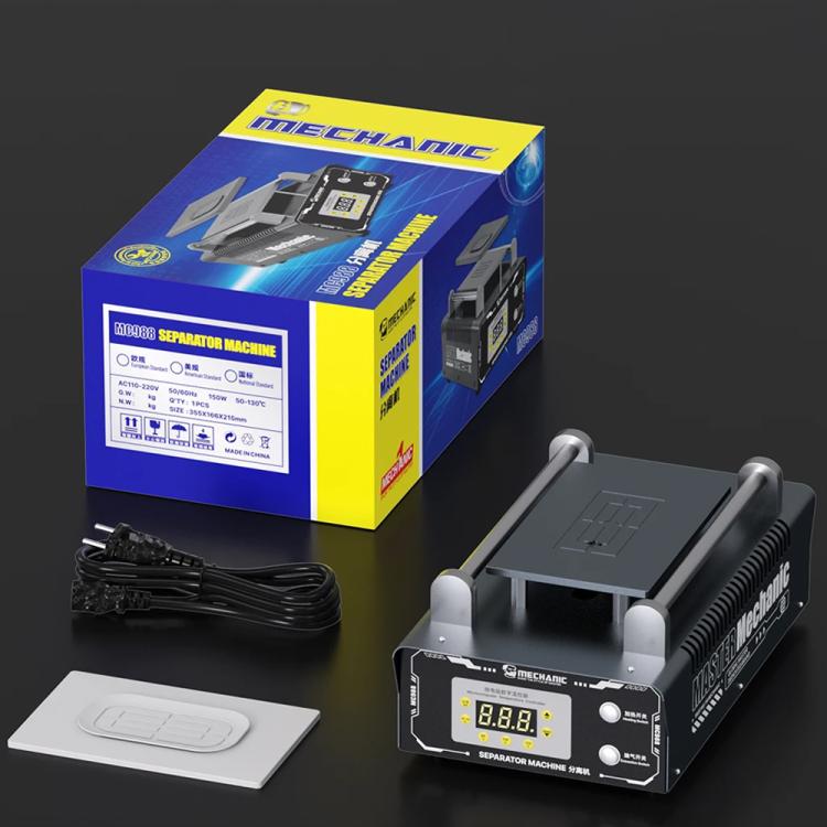 Mechanic MC988 10.5 inch Temp Control Screen Separator Machine with Vacuum Pump, EU Plug, US Plug