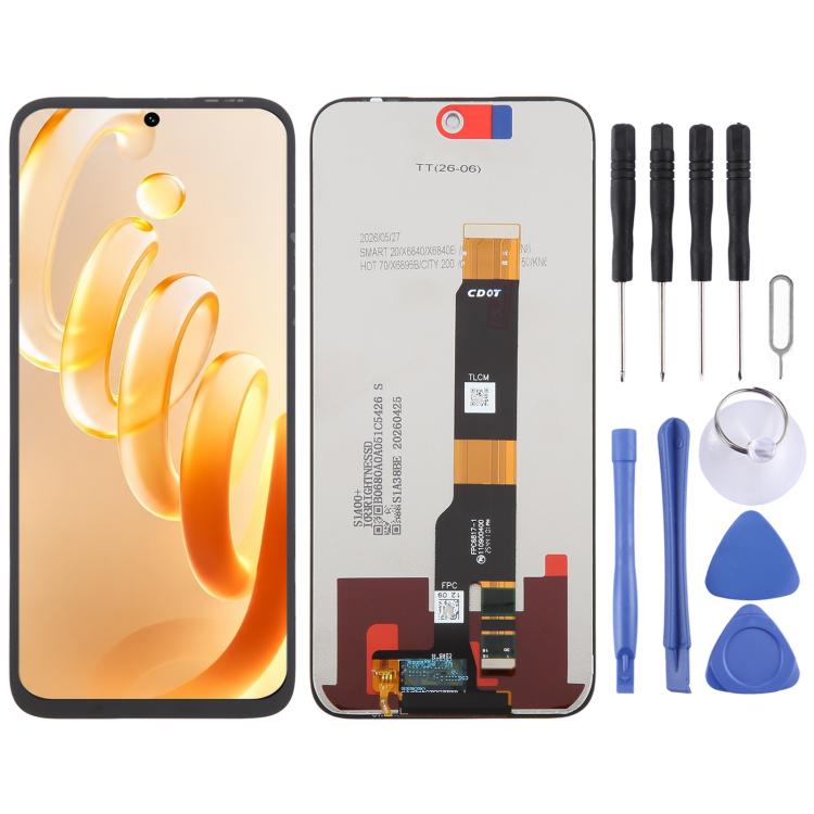 OEM LCD Screen with Digitizer Full Assembly, For Itel City 200s, For Itel Power 80, For Itel A100Cs, For Itel A100 Pro, For Itel A200+, For Itel A200, For Itel City 200 C681LN, For Itel A100C, For Itel A100, For Itel A95, For Itel City 100 C671L