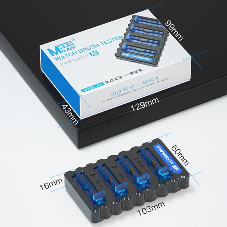 MaAnt AW Watch Brush Screen Touch Failure Tester for Apple Watch S0 S1 S2 S3 SE S4 S5 S6, MaAnt AW