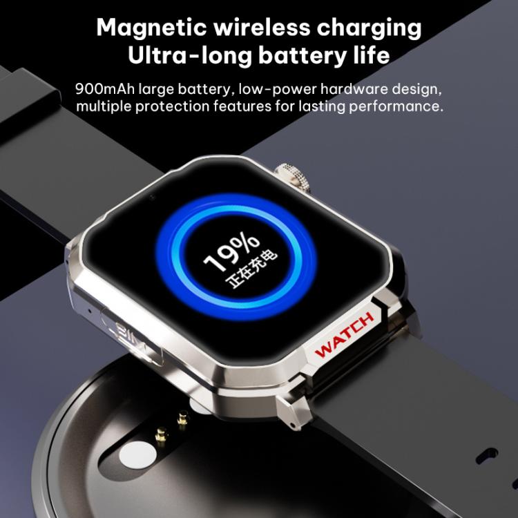 FA82S 1.83-inch 4G Network GPS Tracking Smart Watch Support Heart Rate / Blood Pressure Monitoring