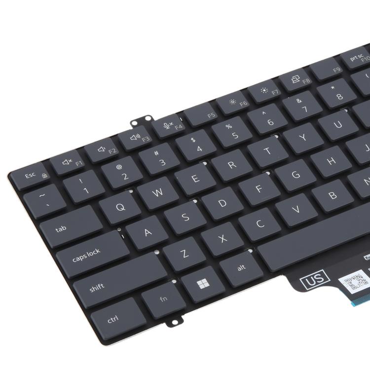 For Dell Pro 14 Plus PB14250 14255 Pro Max 14 Series US Version Laptop Keyboard, For Dell Pro 14 Plus PB14250(Grey)