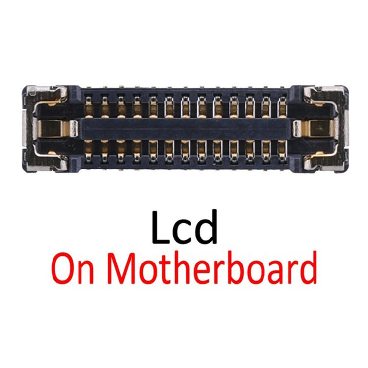 LCD Display FPC Connector On Motherboard for iPhone XR, For iPhone XR