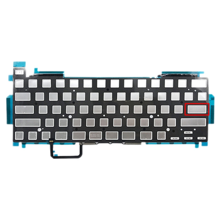US Version Keyboard Backlight for Macbook Pro 13 inch A2251 2020, A2251 (US)