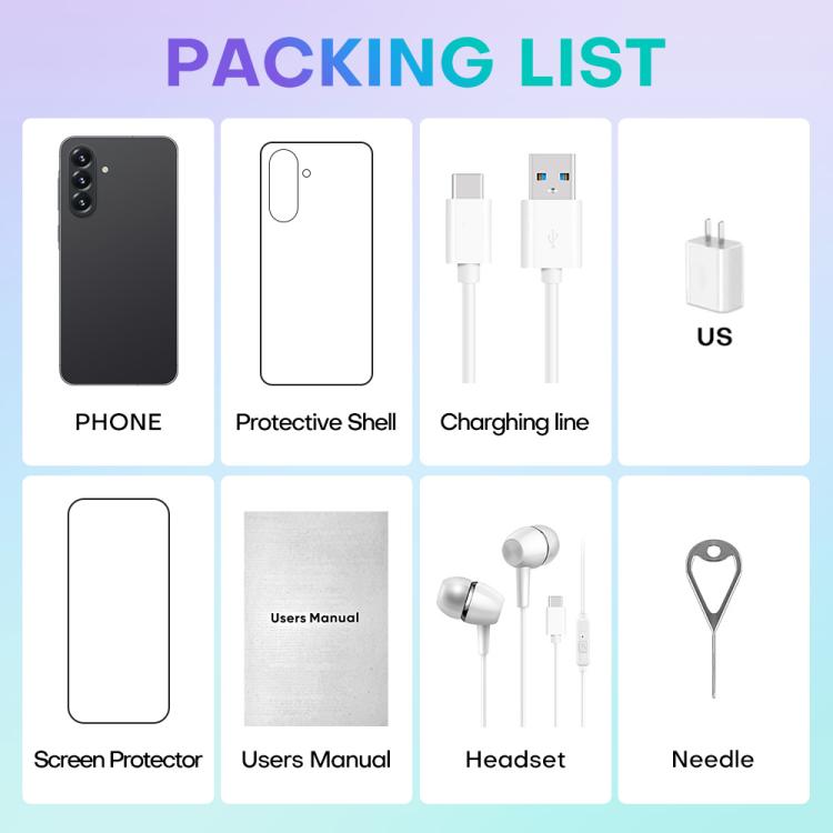 A56 / F56, 3GB+32GB, 6.75 inch Android 8.1 MTK6753 Octa Core, Network: 4G, Dual SIM, US Plug, US Plug