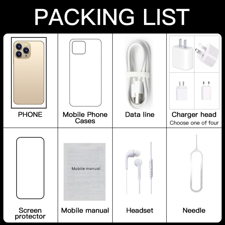 Face Identification, Android 6.0 Spreadtrum 7731G Quad Core, Network: 3G, Dual SIM, with 64GB TF Card, i14 Pro Max N85+ 2GB+16GB