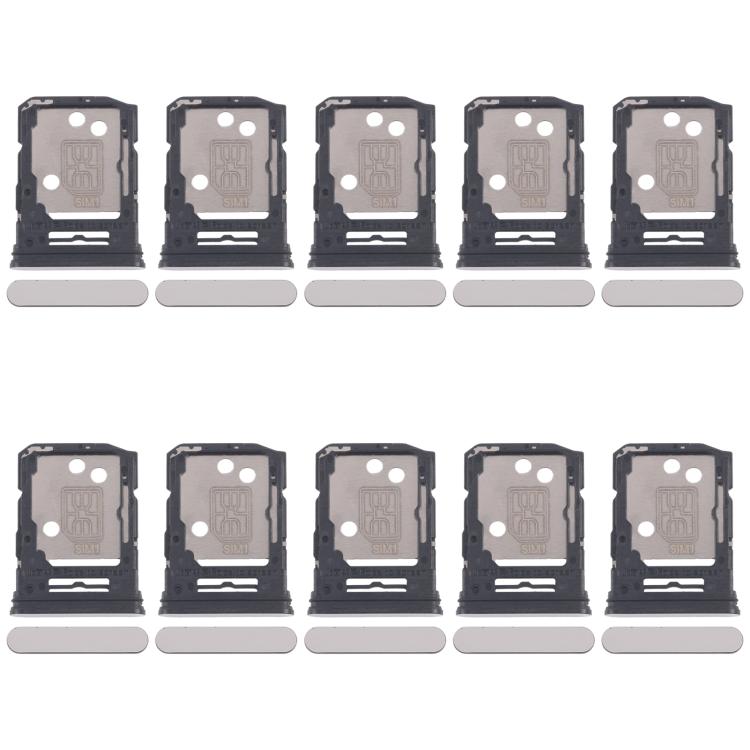 For OPPO Reno12 Pro CPH2629 10pcs Original SIM Card Tray + SIM Card Tray / Micro SD Card Tray, For OPPO Reno12 Pro (Original)