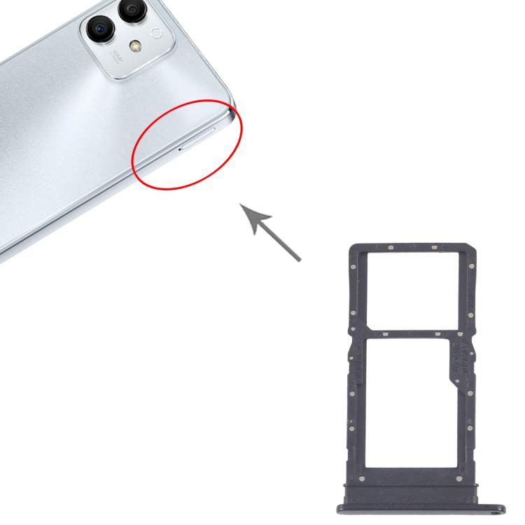 For Honor Play6T 10pcs Original SIM Card Tray + SIM Card Tray / Micro SD Card Tray, For Honor Play6T(10pcs Original)