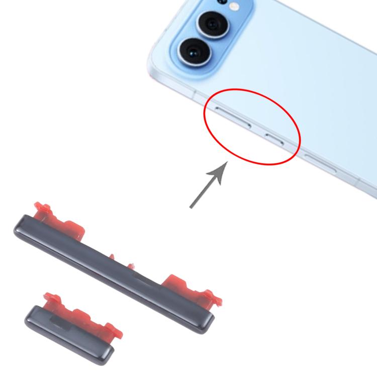 For Honor X9b 10pairs Original Power Button and Volume Control Button, For Honor X9b(Original)