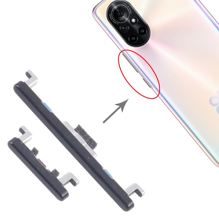 For Huawei nova 8 10pairs Original Power Button and Volume Control Button, For Huawei nova 8(Original)