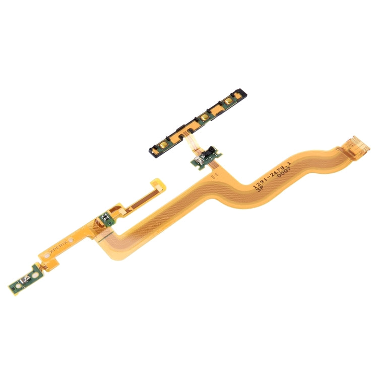 Power Button & Volume Button Flex Cable for Sony Xperia Z4 Tablet Ultra, For Xperia Z4 Tablet