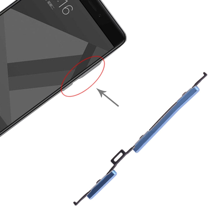 Power Button and Volume Control Button for Xiaomi Redmi Note 4X, For Xiaomi Redmi Note 4X