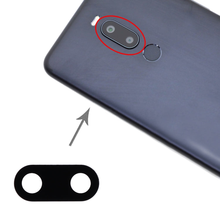 For Meizu V8 / M8 / M8 Lite 10pcs Back Camera Lens, For Meizu V8