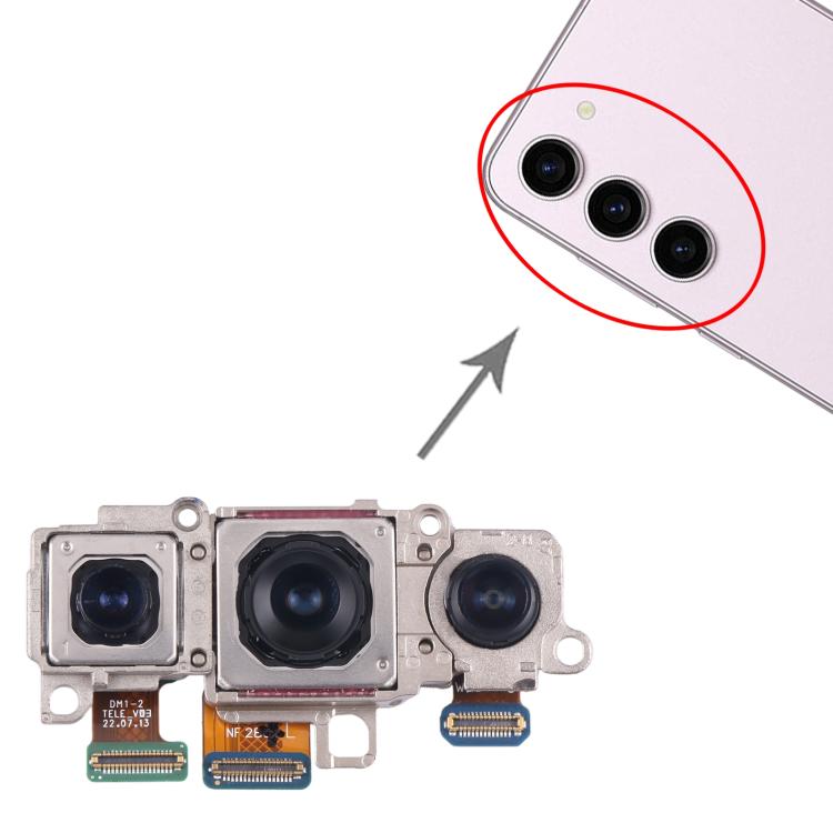 For Samsung Galaxy S24 SM-S921B Original Camera Set (Telephoto + Wide + Main Camera), For Samsung Galaxy S24(Original)