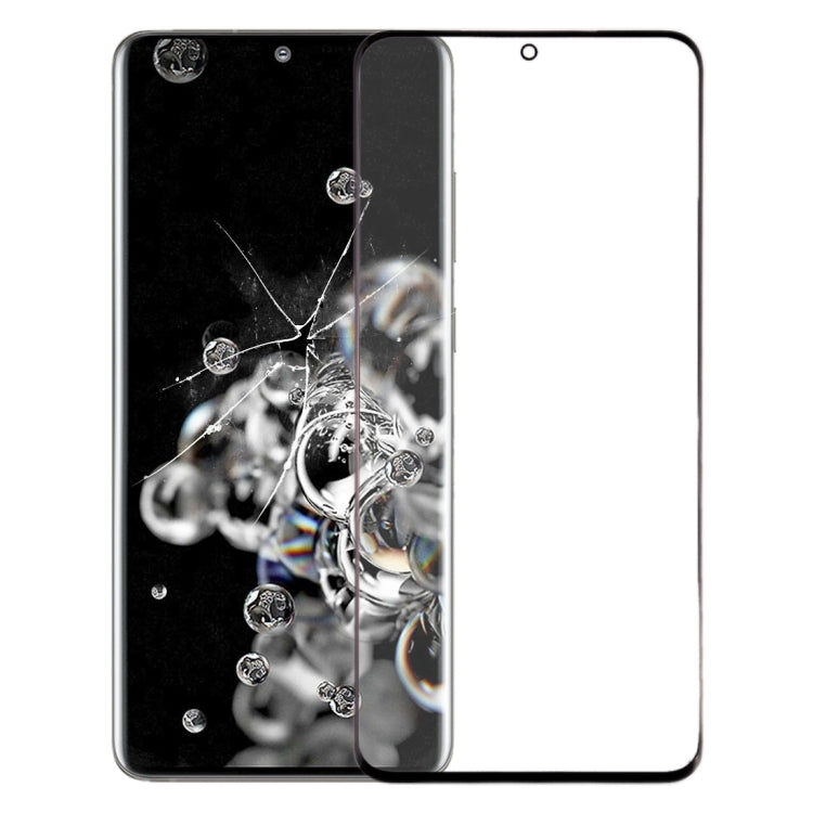 For Samsung Galaxy S21 Ultra Front Screen Outer Glass Lens with OCA Optically Clear Adhesive , For Samsung Galaxy S21 Ultra