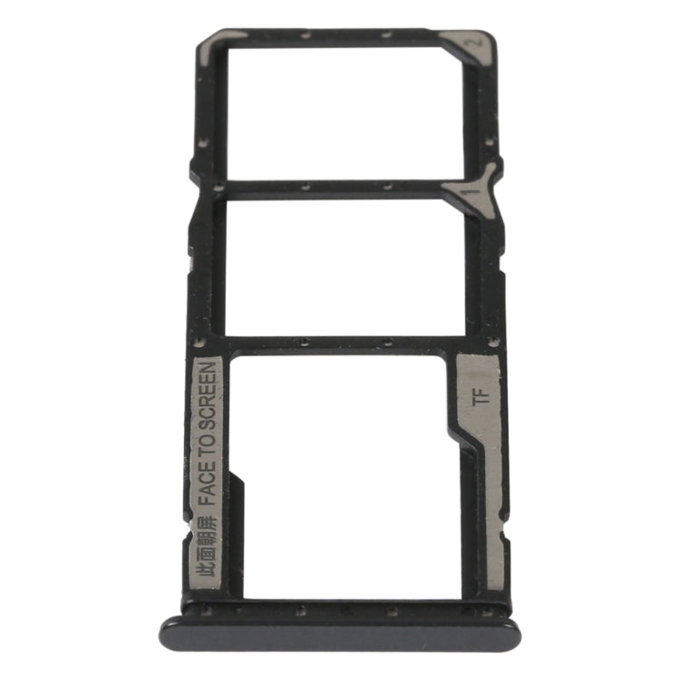 SIM Card Tray + SIM Card Tray + Micro SD Card Tray For Xiaomi Redmi Note 11E, For Xiaomi Redmi Note 11E