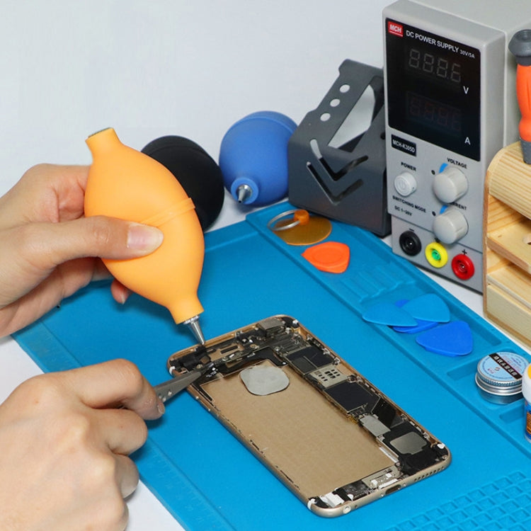 Dust Remover Rubber Air Blower Pump Cleaner for Cell Phone/Cameras/Keyboard/Watch Etc, Dust Blowing Ball Black, Dust Blowing Ball Orange, Dust Blowing Ball Blue