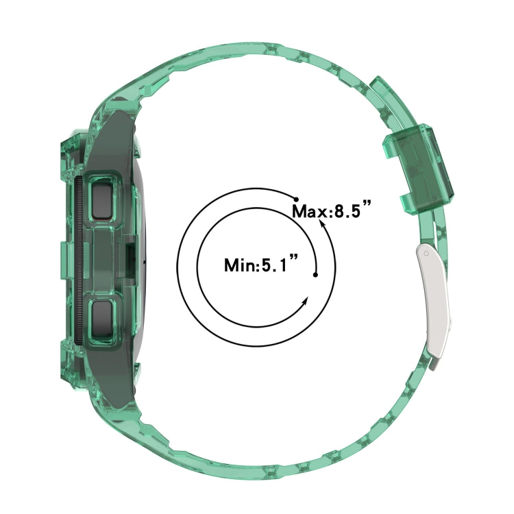 Armor Integrated TPU Double-Pin Buckle Smart Watch Band, For Samsung Galaxy Watch5 40mm, For Samsung Galaxy Watch5 44mm, For Samsung Galaxy Watch4 44mm