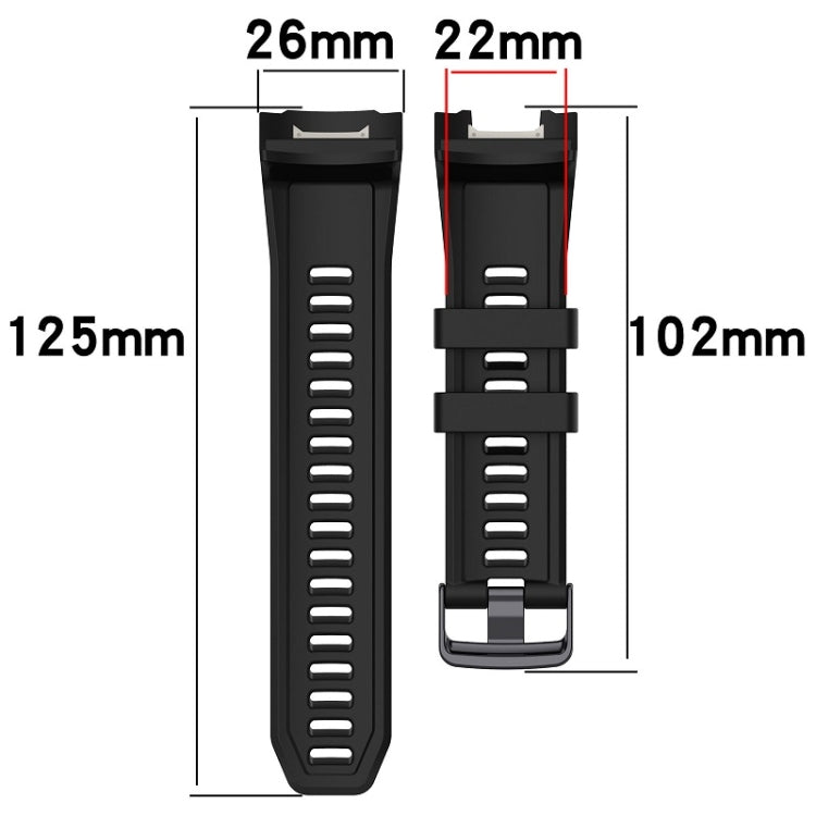 Sports Silicone Replacement Watch Band, For Garmin Instinct 2X