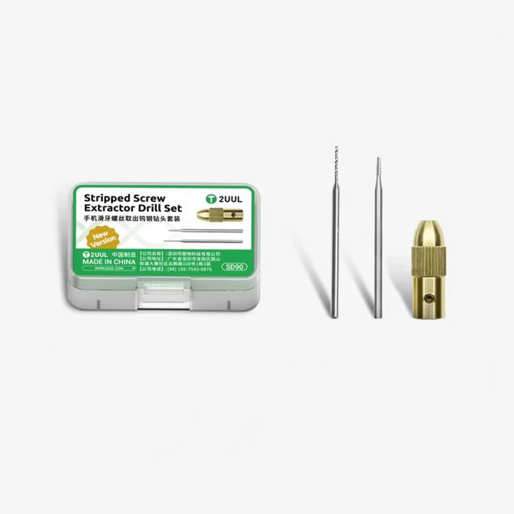 Stripped Screw Extractor Carbide Micro Drill Bits Set, SD90