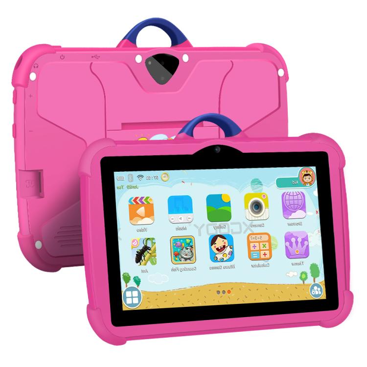 BDF C8 7 inch WiFi Kids Tablet PC, 1GB+16GB, Android 8.1 MTK6735 Octa Core CPU, US Plug, 3GB+32GB
