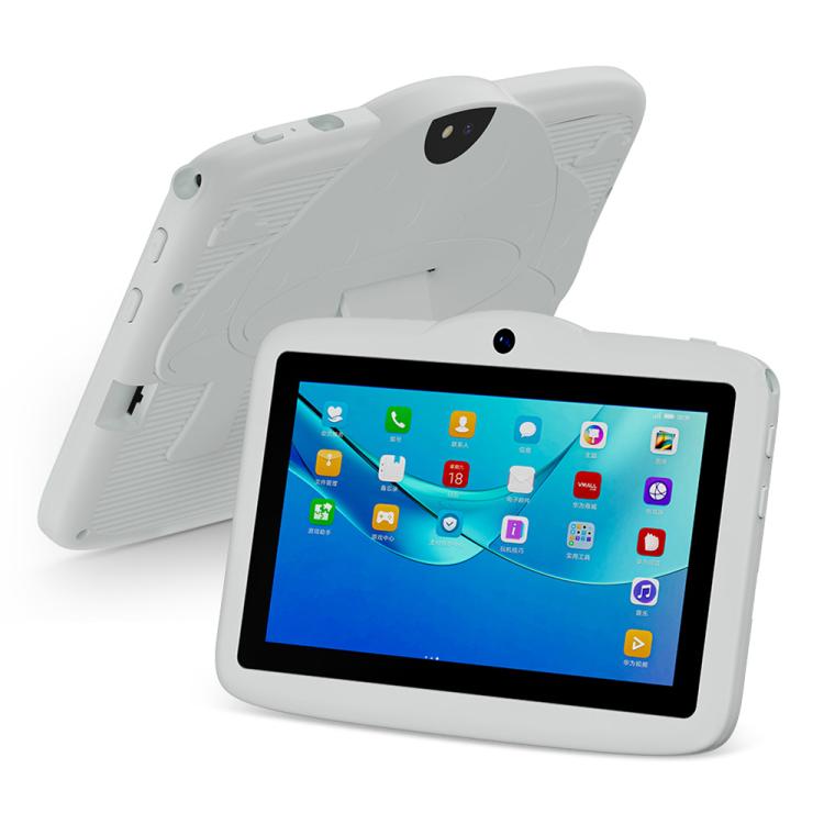 BDF 7 inch WiFi Kids Tablet PC with Mushroom Silicone Case, 2GB+32GB, Android 8.1 MTK6735 Quad Core CPU, US Plug, 4GB+64GB