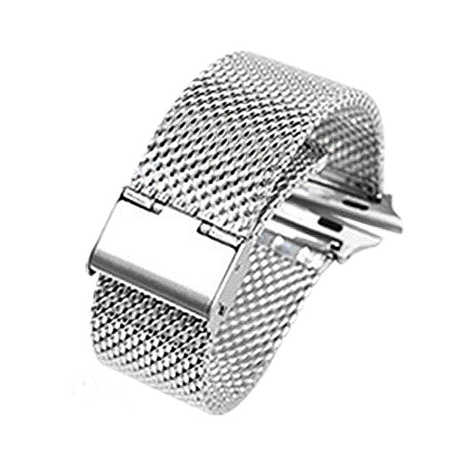 304 Stainless Steel Milanese Watch Band with Connector For Apple Watch Series 10 42mm / 9&8&7 41mm / SE 3&SE 2&6&SE&5&4 40mm / 3&2&1 38mm, For Apple Watch Series 7  41mm / & 6 & SE & 5 & 4 40mm