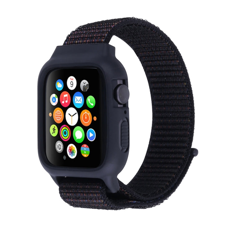 For Apple Watch Ultra 49mm&Watch Ultra 2 49mm / Series 10 46mm / 9&8&7 45mm / SE 3&SE 2&6&SE&5&4 44mm / 3&2&1 42mm Nylon Watch Band with Hook and Loop Fastener, For Apple Watch Ultra 49mm / Series 8&7 45mm / SE 2&6&SE&5&4 44mm / 3&2&1 42mm             ...