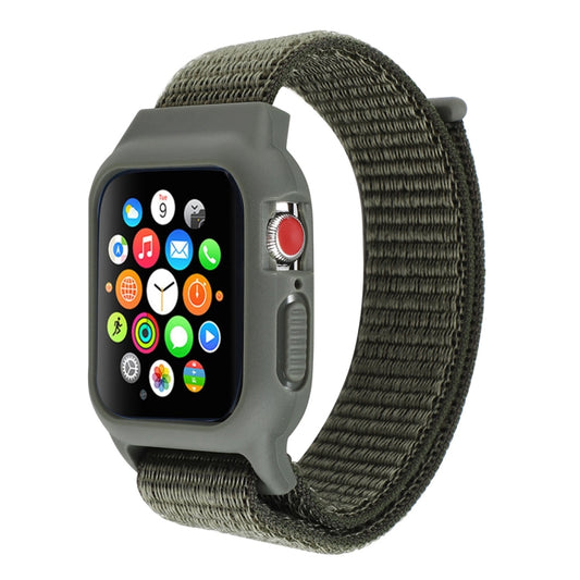 For Apple Watch Ultra 49mm&Watch Ultra 2 49mm / Series 10 46mm / 9&8&7 45mm / SE 3&SE 2&6&SE&5&4 44mm / 3&2&1 42mm Nylon Watch Band with Hook and Loop Fastener, For Apple Watch Ultra 49mm / Series 8&7 45mm / SE 2&6&SE&5&4 44mm / 3&2&1 42mm