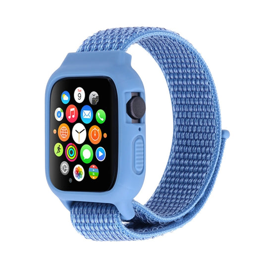 For Apple Watch Ultra 49mm&Watch Ultra 2 49mm / Series 10 46mm / 9&8&7 45mm / SE 3&SE 2&6&SE&5&4 44mm / 3&2&1 42mm Nylon Watch Band with Hook and Loop Fastener, For Apple Watch Ultra 49mm / Series 8&7 45mm / SE 2&6&SE&5&4 44mm / 3&2&1 42mm