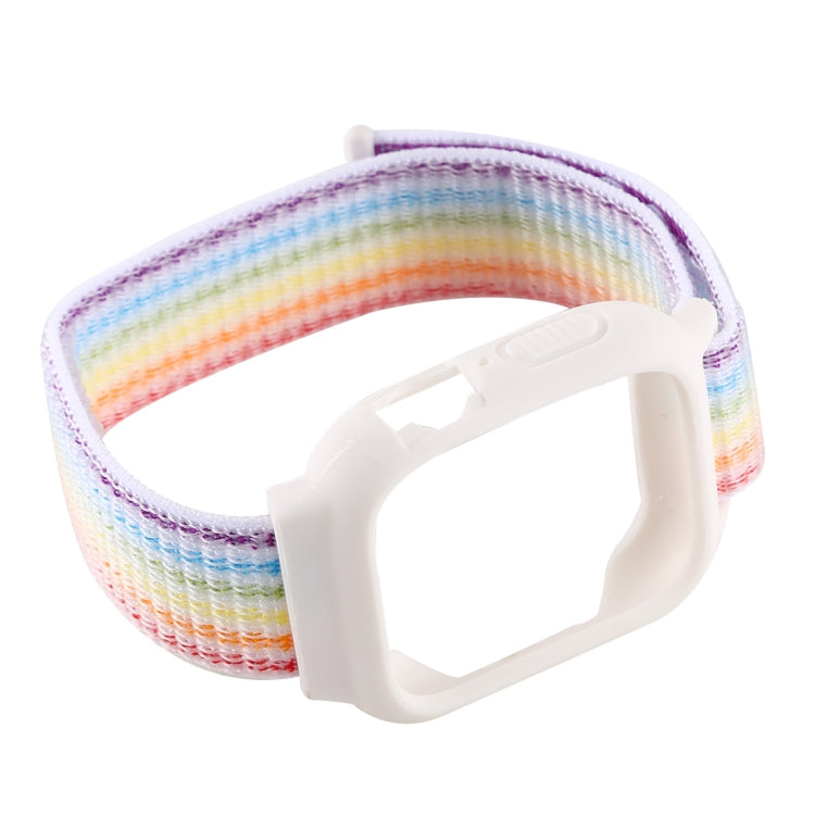 For Apple Watch Ultra 49mm&Watch Ultra 2 49mm / Series 10 46mm / 9&8&7 45mm / SE 3&SE 2&6&SE&5&4 44mm / 3&2&1 42mm Nylon Watch Band with Hook and Loop Fastener, For Apple Watch Ultra 49mm / Series 8&7 45mm / SE 2&6&SE&5&4 44mm / 3&2&1 42mm             ...