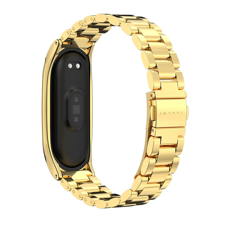Mijobs Stainless Steel Metal Watch Band for Xiaomi Mi Band 5 & 6