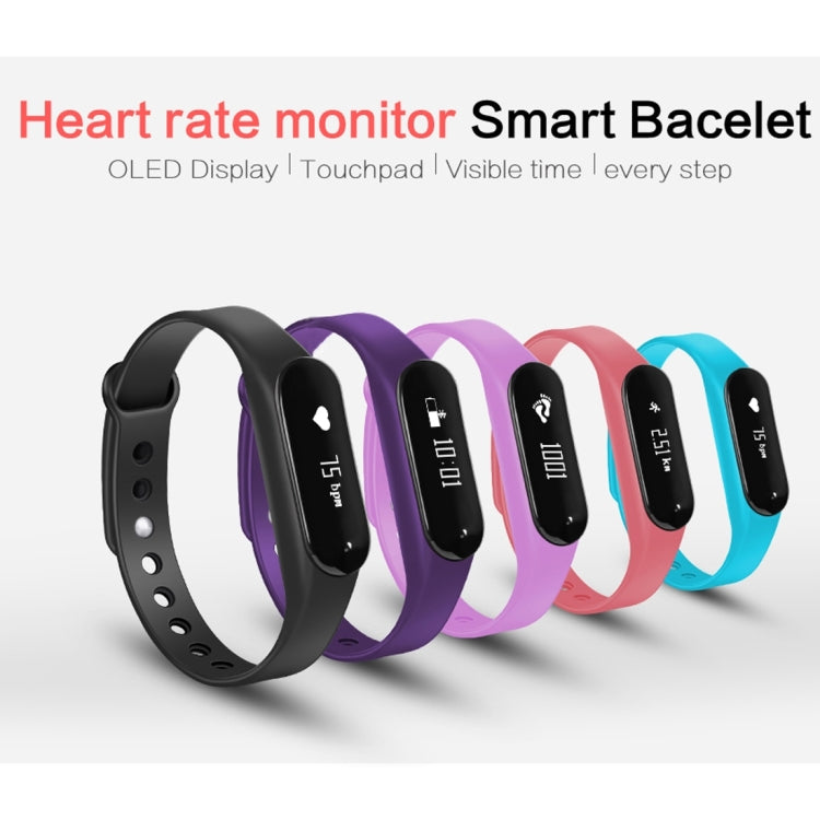 CHIGU C6 0.69 inch OLED Display Bluetooth Smart Bracelet, Support Heart Rate Monitor / Pedometer / Calls Remind / Sleep Monitor / Sedentary Reminder / Alarm / Anti-lost, Compatible with Android and iOS Phones, CHIGU C6 Black, CHIGU C6 Orange           ...
