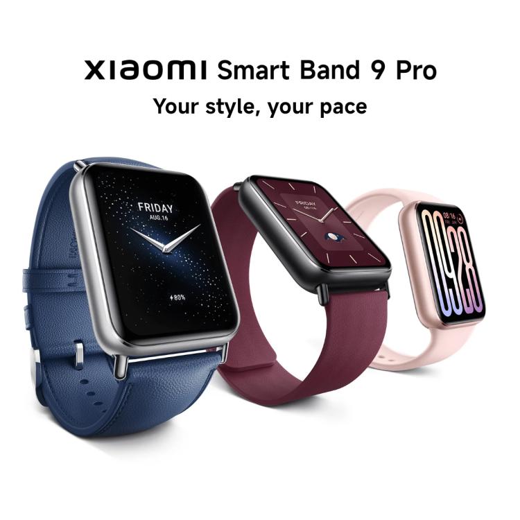 Original Xiaomi Smart Band 9 Pro Global 1.74 inch AMOLED Screen 5ATM Waterproof Smart Watch, Support Blood Oxygen / Heart Rate Monitor, Smart Band 9 Pro Global Silver