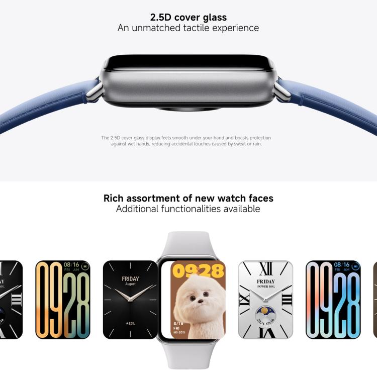 Original Xiaomi Smart Band 9 Pro Global 1.74 inch AMOLED Screen 5ATM Waterproof Smart Watch, Support Blood Oxygen / Heart Rate Monitor, Smart Band 9 Pro Global Silver