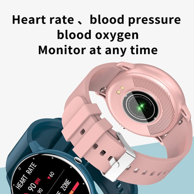 ZL02D 1.28 inch IP67 Waterproof Steel Band Smart Watch Support Heart Rate Monitoring, Steel Band (Gold), Steel Band (Blue), Steel Band (Black), Steel Band (Pink)