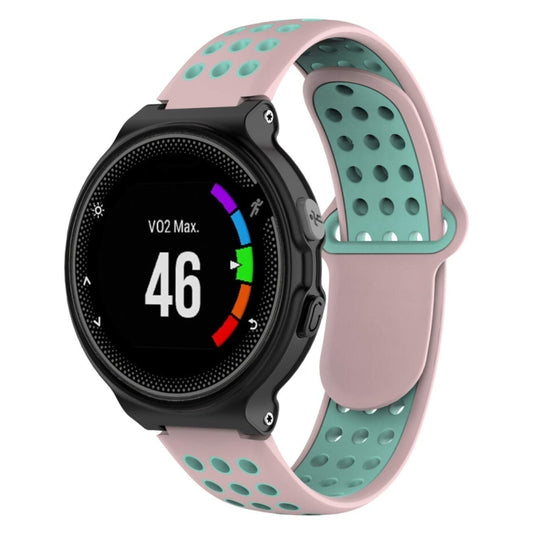 Double Colour Silicone Sport Watch Band for Garmin Forerunner 220 / Approach S5 / S20