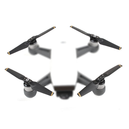 2 Pairs 4730F Foldable Quick-Release CW / CCW Propellers for DJI Spark, For DJI Spark Gold