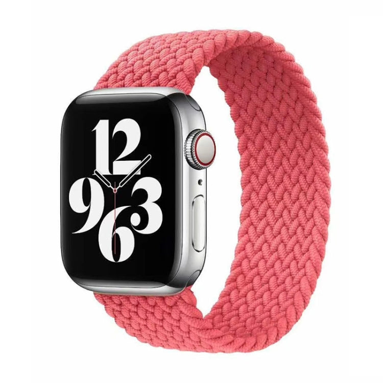Single-turn Nylon Woven Watchband For Apple Watch Series 6 & SE & 5 & 4 40mm / 3 & 2 & 1 38mm, S, M, L