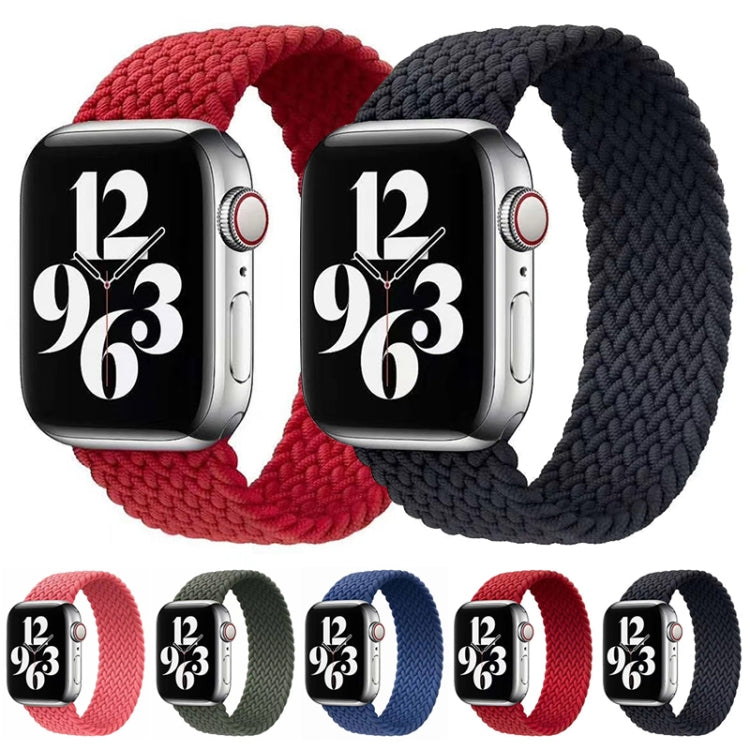 Single-turn Nylon Woven Watchband For Apple Watch Series 6 & SE & 5 & 4 44mm / 3 & 2 & 1 42mm, S, M, L