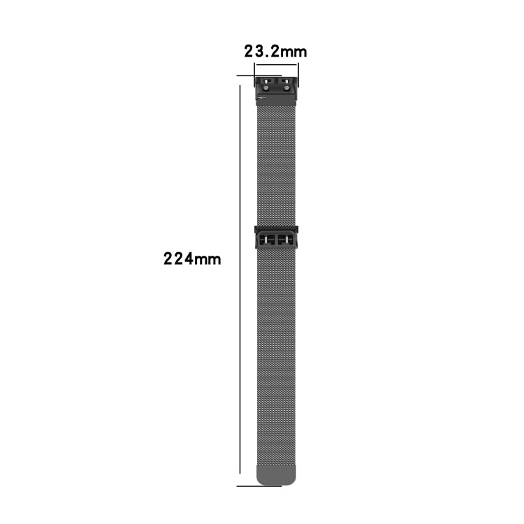 For Garmin Forerunner 35 / 30 Milanese Replacement Wrist Strap Watchband, For Garmin Forerunner 35 / 30