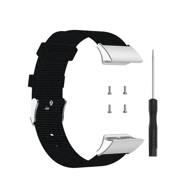 Universal Nylon Canvas Replacement Wrist Strap Watchband, For Garmin Forerunner 35 / 30