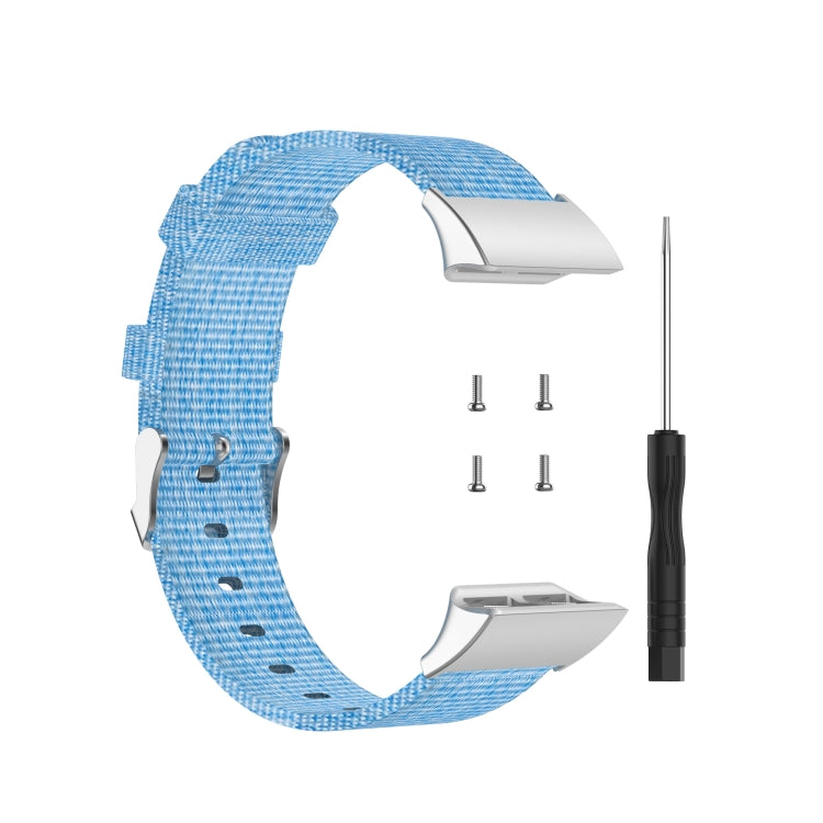 Universal Nylon Canvas Replacement Wrist Strap Watchband, For Garmin Forerunner 35 / 30