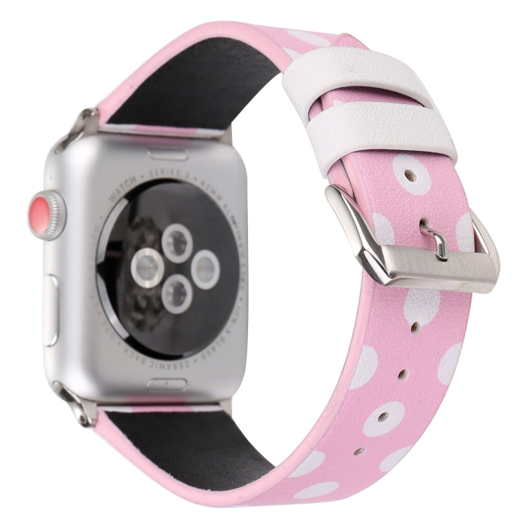 Fashion Dot Series Watchband For Apple Watch Series 6 & SE & 5 & 4 40mm / 3 & 2 & 1 38mm, For Apple Watch Series 7 41mm / 6 & SE & 5 & 4 40mm / 3 & 2 & 1 38mm, For Apple Watch Series 8&7 41mm / SE 2&6&SE&5&4 40mm / 3&2&1 38mm